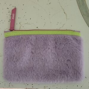 Ipsy Purple and Green Accessory Pouch